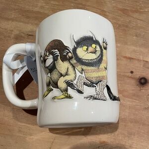 NWT Rae Dunn X Where the Wild Things Are “I”ll Eat You Up” Double sided Mug